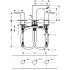 Смеситель Hansgrohe Talis E 71733000 для раковины