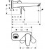 Смеситель Hansgrohe Talis E 71734340 для раковины
