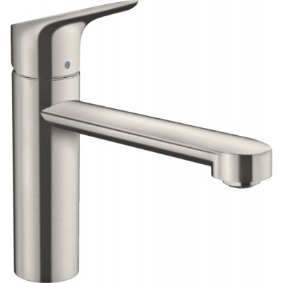 Смеситель Hansgrohe Focus M43 71816800 для кухонной мойки, сталь