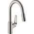 Смеситель Hansgrohe Focus M42 71821800 для кухонной мойки, сталь