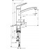 Смеситель Hansgrohe Logis 71834000 для кухонной мойки