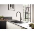 Смеситель Hansgrohe Talis M54 72800670 для кухонной мойки, черный