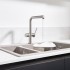 Смеситель Hansgrohe Talis M54 72807800 для кухонной мойки, под сталь