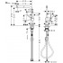 Смеситель Hansgrohe Talis M54 72808000 для кухонной мойки, хром