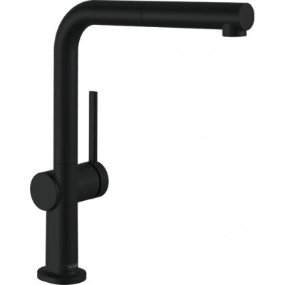Смеситель Hansgrohe Talis M54 72809670 для кухонной мойки, матовый черный
