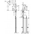Смеситель Hansgrohe Talis M54 72809670 для кухонной мойки, матовый черный
