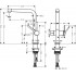 Смеситель Hansgrohe Talis M54 72827670 для кухонной мойки, матовый черный