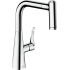 Смеситель Hansgrohe Metris M71 73800000 для кухонной мойки, хром