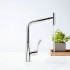 Смеситель Hansgrohe Metris Select M71 73803000 для кухонной мойки, хром