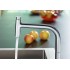 Смеситель Hansgrohe Metris Select M71 73804000 для кухонной мойки, хром