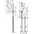 Смеситель Hansgrohe Metris Select M71 73817000 для кухонной мойки, хром