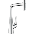 Смеситель Hansgrohe Metris Select M71 73820000 для кухонной мойки, хром