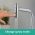 Смеситель Hansgrohe Metris Select M71 73822000 для кухонной мойки, хром
