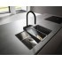 Смеситель Hansgrohe Aquno Select M81 73831670 для кухонной мойки, матовый черный