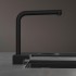 Смеситель Hansgrohe Aquno Select M81 73836670 для кухонной мойки, матовый черный