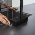 Смеситель Hansgrohe Aquno Select M81 73836670 для кухонной мойки, матовый черный