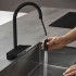 Смеситель Hansgrohe Aquno Select M81 73837670 для кухонной мойки, матовый черный
