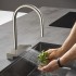 Смеситель Hansgrohe Aquno Select M81 73837800 для кухонной мойки, сталь