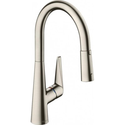 Смеситель Hansgrohe Talis M51 73851800 для кухонной мойки, сталь