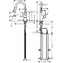 Смеситель Hansgrohe Talis M51 73851800 для кухонной мойки, сталь