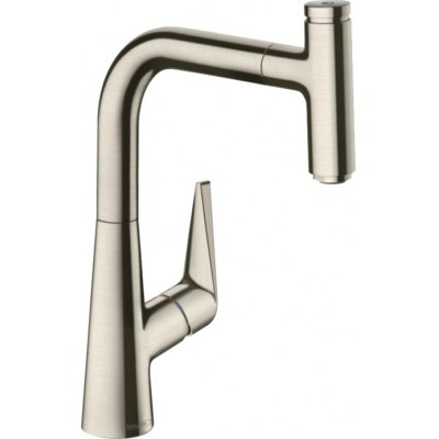 Смеситель Hansgrohe Talis Select M51 73852800 для кухонной мойки, сталь