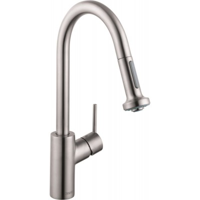 Смеситель Hansgrohe Talis M52 73863800 для кухонной мойки, сталь