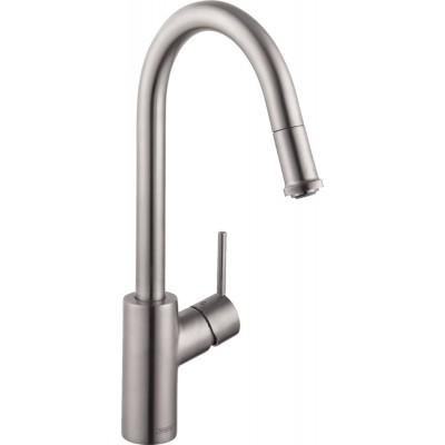 Смеситель Hansgrohe Talis M52 73864800 для кухонной мойки, сталь