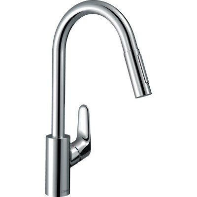 Смеситель Hansgrohe Focus M41 73880000 для кухонной мойки, хром