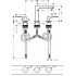 Смеситель Hansgrohe Metropol 74514000 для раковины