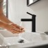 Смеситель Hansgrohe Finoris 110 76024670 для раковины, матовый черный