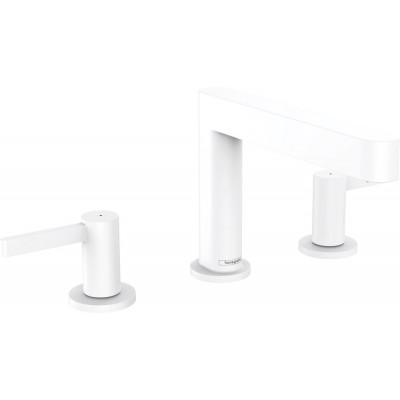 Смеситель Hansgrohe Finoris 110 76033700 для раковины, матовый белый