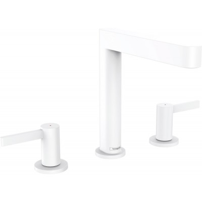 Смеситель Hansgrohe Finoris 160 76034700 для раковины, матовый белый