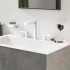 Смеситель Hansgrohe Finoris 160 76034700 для раковины, матовый белый