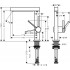 Смеситель Hansgrohe Finoris 76060700 для раковины