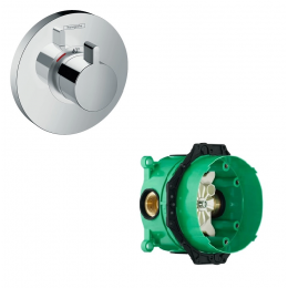 Термостат со скрытой частью Hansgrohe ShowerSelect S Highflow 15741000S