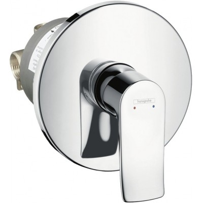Смеситель Hansgrohe Metris 31686000 С ВНУТРЕННЕЙ ЧАСТЬЮ, для душа