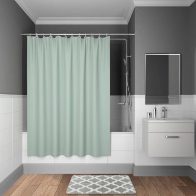 Штора для ванной Iddis Basic B71P218i11 зеленый купить с доставкой. 100% Оригинал. Гарантия!