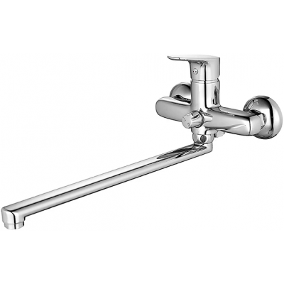 Смеситель для ванны IDDIS Zodiac с длинным изливом с керамическим дивертором (ZODSBL2i10) купить с доставкой. 100% Оригинал. Гарантия!