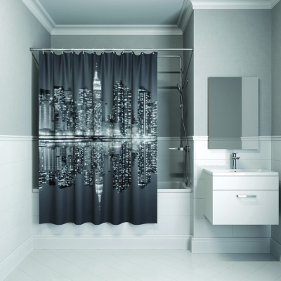 Штора для ванной Iddis Basic B04P118i11 черный купить с доставкой. 100% Оригинал. Гарантия!