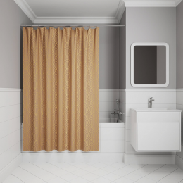 Штора для ванной Iddis Base BG04P18i11 коричневая