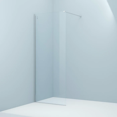 Душевая перегородка Iddis Slide 80 см. профиль хром, стекло прозрачное купить с доставкой. 100% Оригинал. Гарантия!