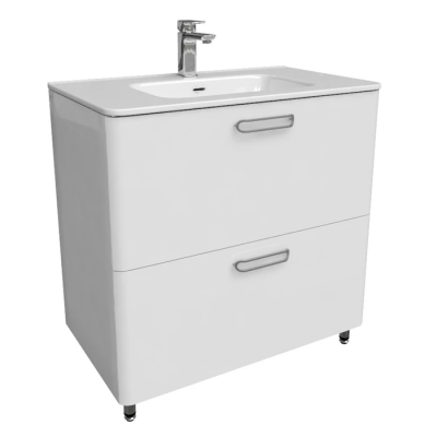 Тумба с раковиной Iddis Brick 80 BRI80WFi95K белая купить с доставкой. 100% Оригинал. Гарантия!