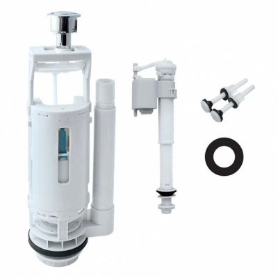 Двухуровневая водосливная арматура, нижний подвод, Тип А. круглая резинка Iddis Optima Home (F012400-01K) купить с доставкой. 100% Оригинал. Гарантия!