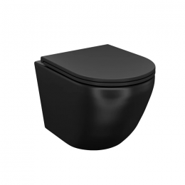 Унитаз подвесной с сиденьем микролифт Iddis Blanco BLAR3BMi25 безободковый Унитаз подвесной с сиденьем микролифт Iddis Blanco BLAR3BMi25 безободковый