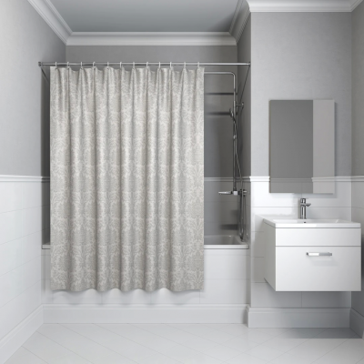 Штора для ванной Iddis Decor D01P118i11 серый купить с доставкой. 100% Оригинал. Гарантия!