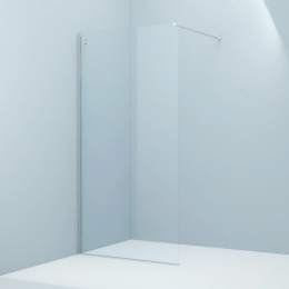 Душевая перегородка Iddis Slide 100 см. профиль хром, стекло прозрачное