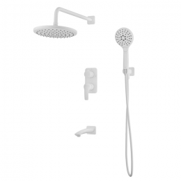 Душевая система Iddis Ray RAYWT03i68 белая матовая