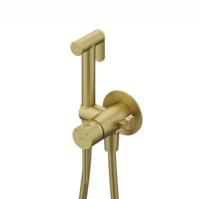 Гигиенический душ со смесителем Iddis Axes 005MGR0i08 матовое золото купить с доставкой. 100% Оригинал. Гарантия!