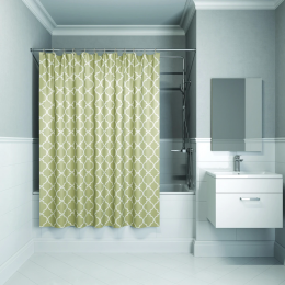 Штора для ванной Iddis Basic B09P218i11 бежевый Штора для ванной Iddis Basic B09P218i11 бежевый