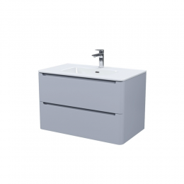 Тумба с раковиной Iddis Edifice 80 EDI80L0i95K светло-серая